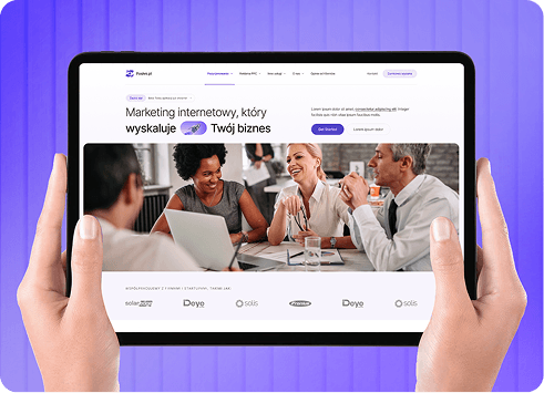 Strona internetowa, aplikacja oraz grafiki dla nowego startupu “Posivo”