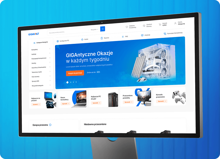 Zdjęcie efektu realizacji projektu dla firmy GIGAVOLT